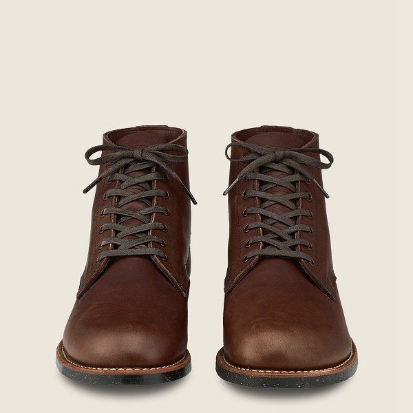 Red Wing Heritage Bot Erkek - Merchant - 6-Inch Harness Deri Steel Toe - Kahverengi - 59KTACWYF